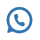 logo whatsapp azul